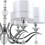 Подвесная люстра Stilfort Flippe 1041/09/06P Цвет арматуры хром Цвет плафонов белый от ImperiumLoft