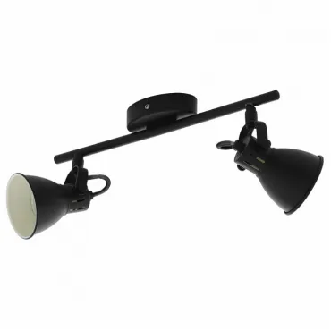 Спот Eglo Seras 98398 Цвет арматуры черный Цвет плафонов черный