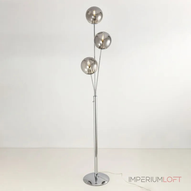 Торшер Citilux Томми CL102930 Цвет арматуры хром Цвет плафонов серый от ImperiumLoft