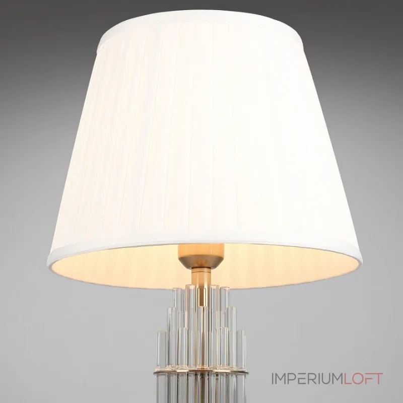 Настольная лампа декоративная Aployt Zhaklin APL.744.04.01 Цвет арматуры золото Цвет плафонов белый от ImperiumLoft