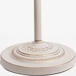 Торшер Eurosvet Amelia 10073/1 белый с золотом/прозрачный хрусталь Strotskis Цвет арматуры золото Цвет плафонов белый от ImperiumLoft