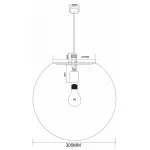 Подвесной светильник Outdoor O594PL-01W