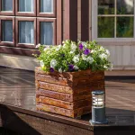 Наземный низкий светильник Elektrostandard Techno 1508 TECHNO silver серый от ImperiumLoft