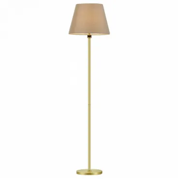 Торшер Lumion Montana 4429/1F Цвет арматуры латунь Цвет плафонов коричневый