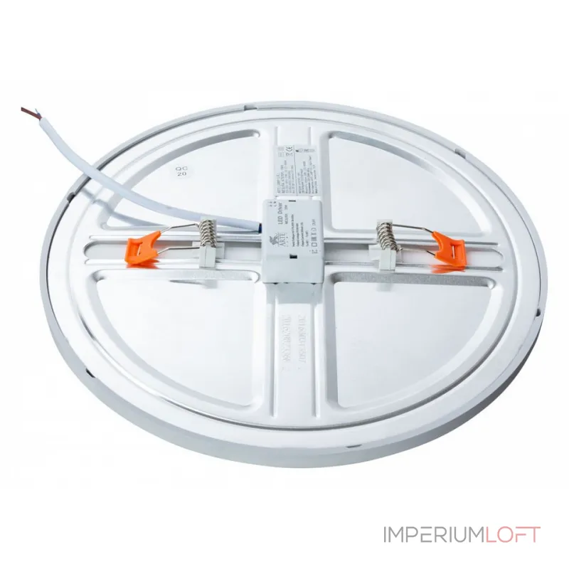 Встраиваемый светильник Arte Lamp Mesura A7976PL-1WH Цвет плафонов белый Цвет арматуры белый от ImperiumLoft