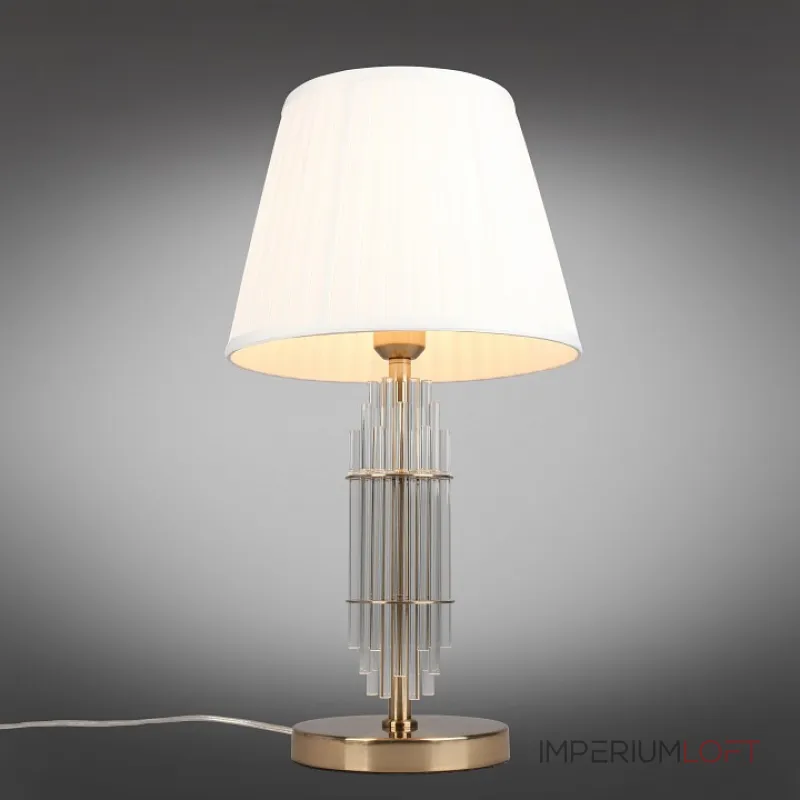 Настольная лампа декоративная Aployt Zhaklin APL.744.04.01 Цвет арматуры золото Цвет плафонов белый от ImperiumLoft