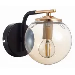 Бра EVOLUCE Literno SLE106901-01 Цвет арматуры черный Цвет плафонов желтый от ImperiumLoft