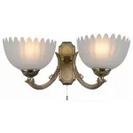 Бра Citilux Севилья CL414323 Цвет арматуры Коричневый Цвет плафонов Белый от ImperiumLoft