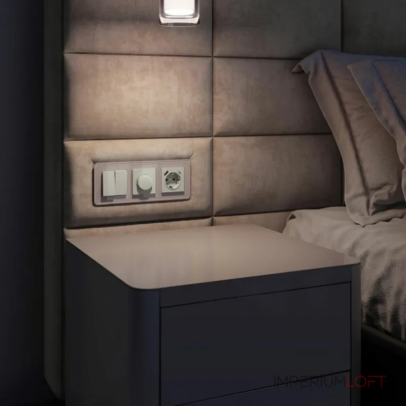 Рамка на 3 поста Werkel Elite (дымчатый, стекло) W0032417 от ImperiumLoft Рамка на 3 поста Werkel Elite (дымчатый, стекло) W0032417 от ImperiumLoft