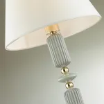 Настольная лампа декоративная Odeon Light Candy 4 4861/1TA Цвет плафонов белый Цвет арматуры золото от ImperiumLoft