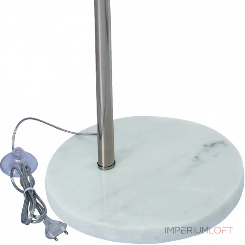 Торшер Arte Lamp Goliath A5822PN-1SS Цвет арматуры серебро Цвет плафонов белый от ImperiumLoft Торшер Arte Lamp Goliath A5822PN-1SS Цвет арматуры серебро Цвет плафонов белый от ImperiumLoft