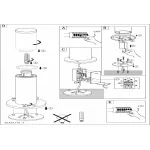 Наземный низкий светильник Eglo ПРОМО Helsinki 81751 Цвет арматуры хром от ImperiumLoft