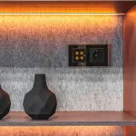 Розетка акустическая без рамки Werkel Черный матовый W1185008 от ImperiumLoft