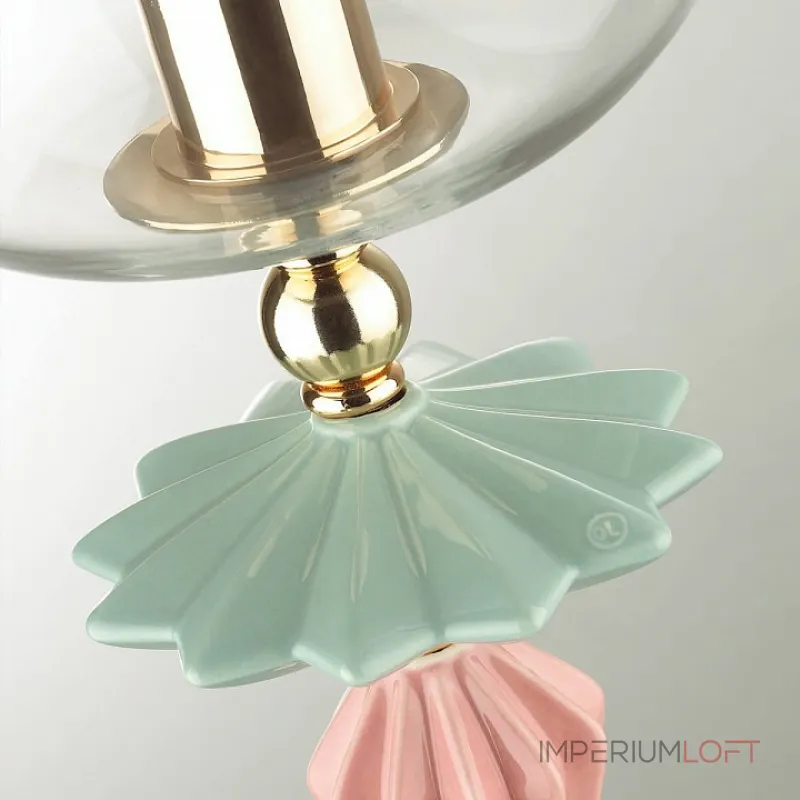 Настольная лампа декоративная Odeon Light Bizet 4855/1T Цвет плафонов прозрачный Цвет арматуры золото от ImperiumLoft