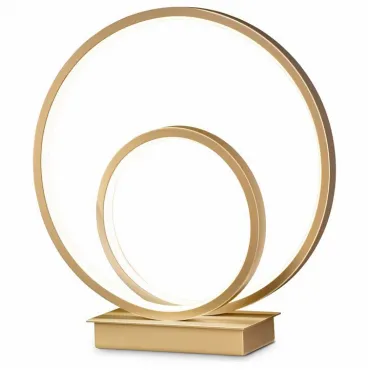 Настольная лампа декоративная Ideal Lux Oz OZ TL ORO Цвет арматуры золото Цвет плафонов золото