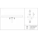 Светильник на штанге Maytoni Track lamps TR019-2-15W3K-B Цвет арматуры черный Цвет плафонов черный от ImperiumLoft