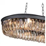 Подвесная люстра DeLight Collection Crystal Black KR0295P-12 black