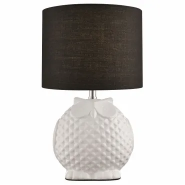 Настольная лампа декоративная Arte Lamp Gamba A1582LT-1BK Цвет арматуры хром Цвет плафонов черный Настольная лампа декоративная Arte Lamp Gamba A1582LT-1BK Цвет арматуры хром Цвет плафонов черный