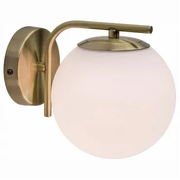 Бра Citilux Бремен CL112313 Бронза , плафон Белый Бра Citilux Бремен CL112313 Бронза , плафон Белый