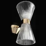 Бра Aployt Elinor APL.801.01.02 Цвет арматуры золото Цвет плафонов прозрачный от ImperiumLoft