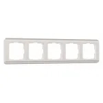 Рамка на 5 постов Werkel Stream перламутровый W0052113 от ImperiumLoft