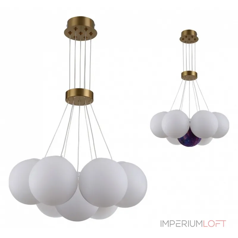 Подвесная люстра Kink Light Алди 08475-7,20 Подвесная люстра Kink Light Алди 08475-7,20