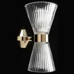 Бра Aployt Elinor APL.801.01.02 Цвет арматуры золото Цвет плафонов прозрачный от ImperiumLoft