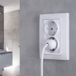 Розетка двойная с заземлением без рамки Werkel белый W1172001 от ImperiumLoft