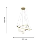 Подвесная люстра F-promo Orbium 4185-6P от ImperiumLoft