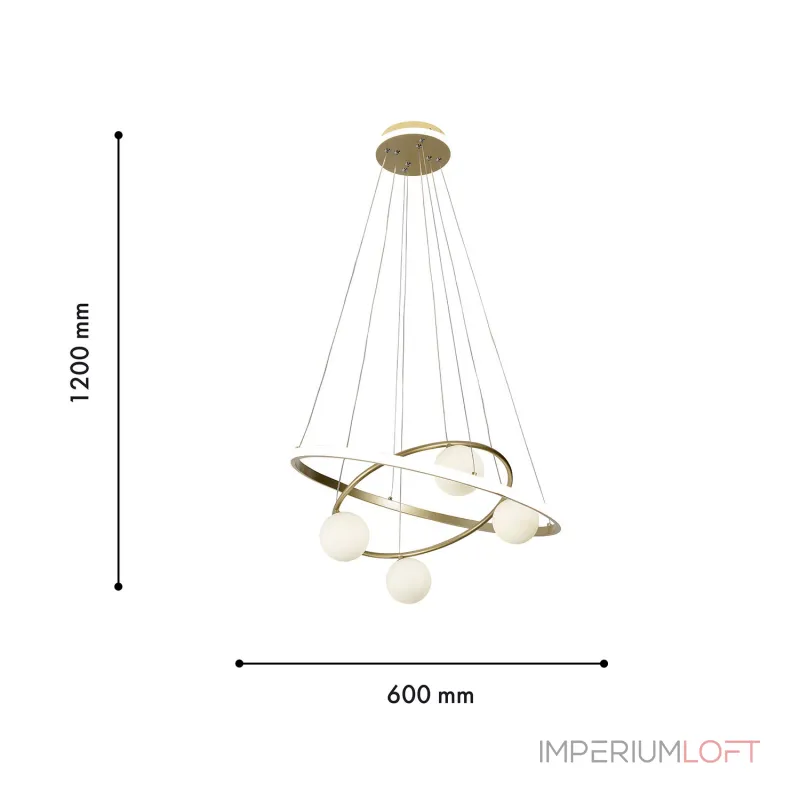 Подвесная люстра F-promo Orbium 4185-6P от ImperiumLoft