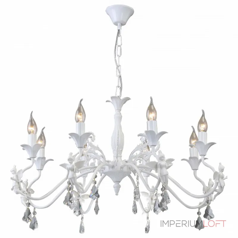 Подвесная люстра Arte Lamp Angelina A5349LM-8WH