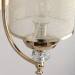 Бра Aployt Agata APL.720.01.01 Цвет арматуры золото Цвет плафонов коричневый от ImperiumLoft