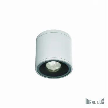 Накладной светильник Ideal Lux GUN GUN PL1 BIANCO Цвет арматуры белый Накладной светильник Ideal Lux GUN GUN PL1 BIANCO Цвет арматуры белый