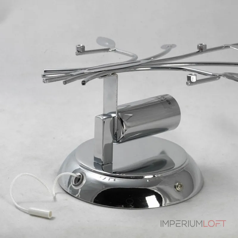 Бра LGO Phoenix LSP-0186 Цвет арматуры хром Цвет плафонов прозрачный от ImperiumLoft
