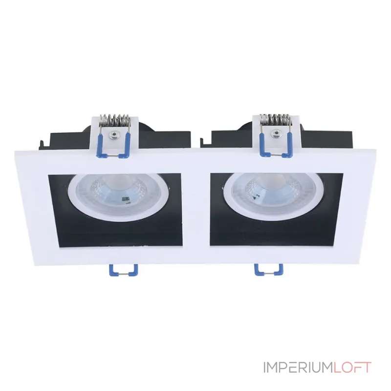 Встраиваемый светильник Arte Lamp Grado A2910PL-2WH Цвет арматуры Черно-белый от ImperiumLoft Встраиваемый светильник Arte Lamp Grado A2910PL-2WH Цвет арматуры Черно-белый от ImperiumLoft