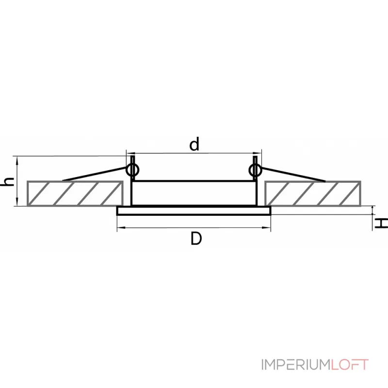 Встраиваемый светильник Lightstar Tensio 212111 Цвет арматуры бронза от ImperiumLoft Встраиваемый светильник Lightstar Tensio 212111 Цвет арматуры бронза от ImperiumLoft