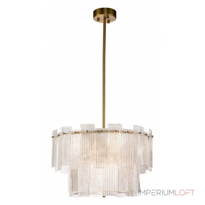 Люстра на штанге Indigo Inverno 12013/6R Brass