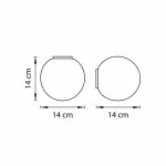 Накладной светильник Lightstar Globo 803010 Цвет арматуры белый от ImperiumLoft