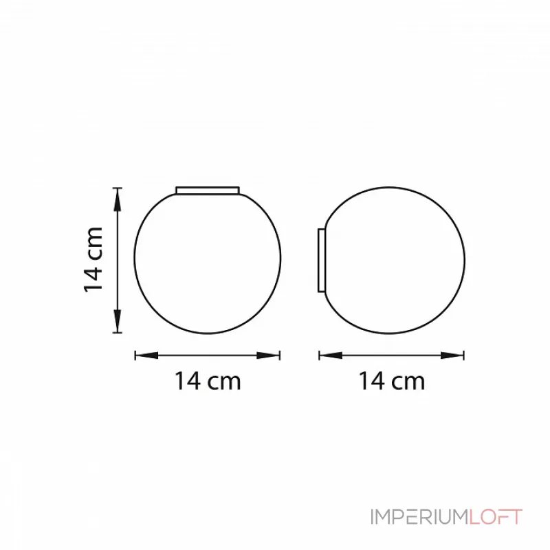 Накладной светильник Lightstar Globo 803010 Цвет арматуры белый от ImperiumLoft Накладной светильник Lightstar Globo 803010 Цвет арматуры белый от ImperiumLoft