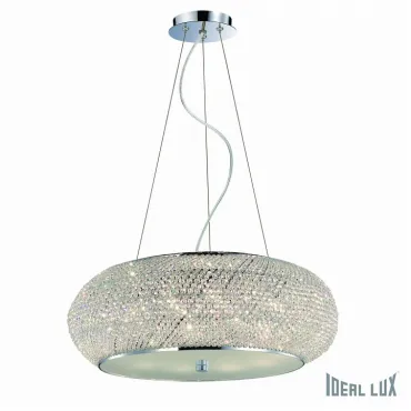 Подвесной светильник Ideal Lux Pasha PASHA SP10 CROMO Подвесной светильник Ideal Lux Pasha PASHA SP10 CROMO