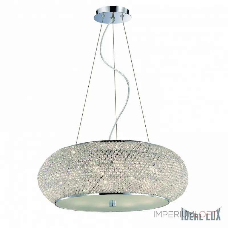 Подвесной светильник Ideal Lux Pasha PASHA SP10 CROMO Подвесной светильник Ideal Lux Pasha PASHA SP10 CROMO