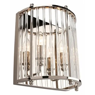 Накладной светильник Aployt Joanna APL.726.01.02 Цвет арматуры никель Цвет плафонов прозрачный Накладной светильник Aployt Joanna APL.726.01.02 Цвет арматуры никель Цвет плафонов прозрачный