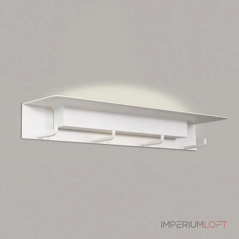 Вешалка-полка Mantra Fuerteventura 6865 Цвет арматуры белый Цвет плафонов белый от ImperiumLoft