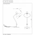 Настольная лампа офисная Lucide 05528/01/30 от ImperiumLoft