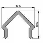 Профиль накладной  Deko-Light E-01-08 985505 от ImperiumLoft