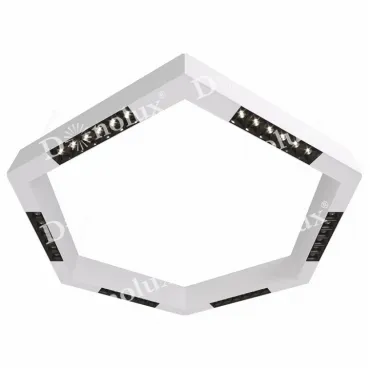 Накладной светильник Donolux DL18515 DL18515С111W36.48.700BW Цвет арматуры белый Цвет плафонов черно-белый