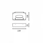 Бра Artemide 1634010A от ImperiumLoft