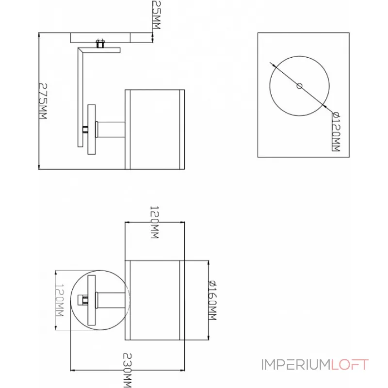 Бра Moderli Trio V2640-1W от ImperiumLoft Бра Moderli Trio V2640-1W от ImperiumLoft