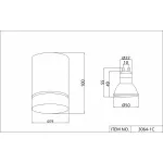 Накладной светильник Favourite Darar 3064-1C от ImperiumLoft