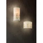 Накладной светильник Maytoni Messina H223-WL-02-G Цвет арматуры золото Цвет плафонов кремовый от ImperiumLoft